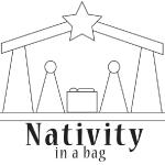 Product Design logo for a "Nativity In A Bag"